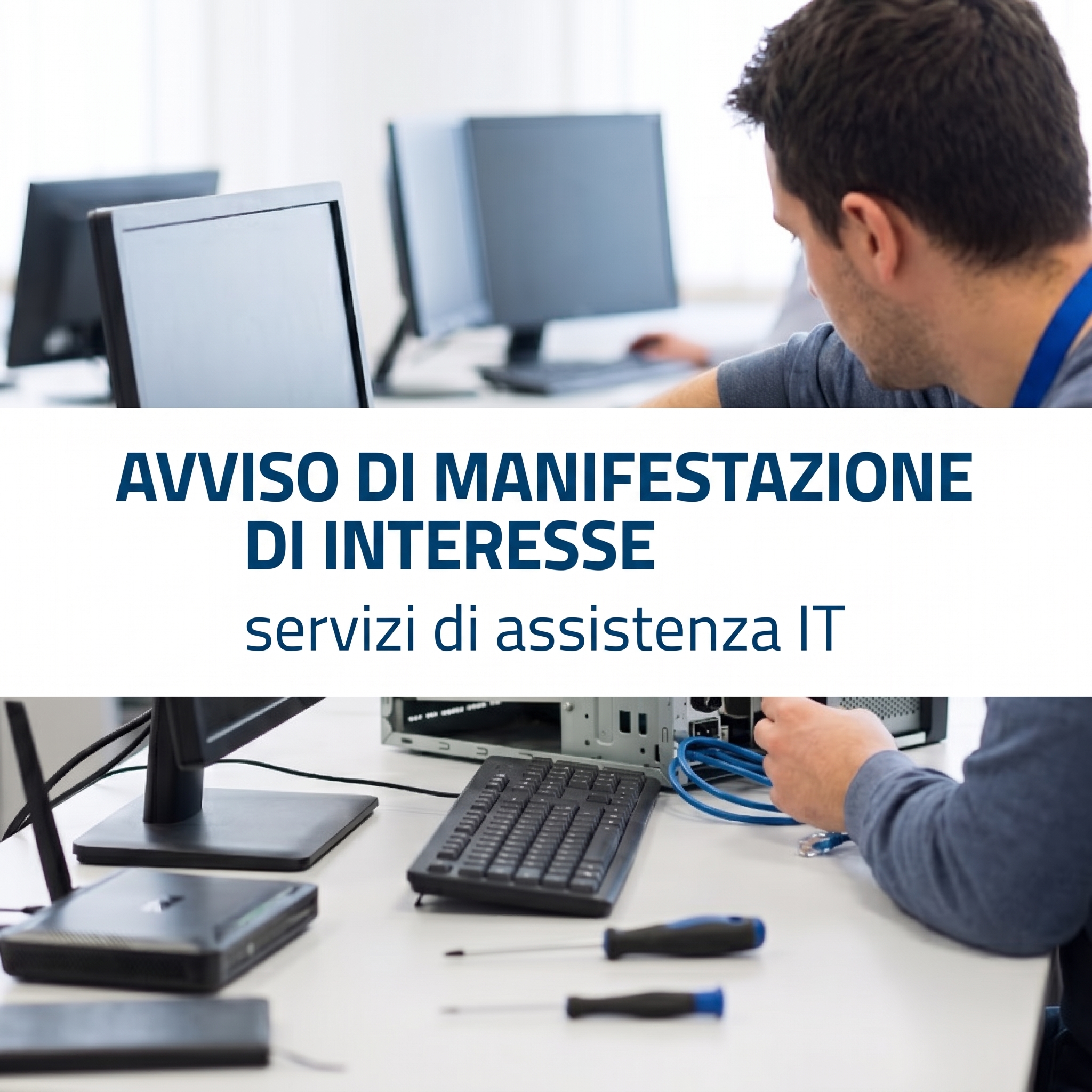 Avviso di Manifestazione d'interesse per l'affidamento del servizio di Assistenza e manutenzione hardware e infrastrutture informatiche del Comune di Nocera Superiore