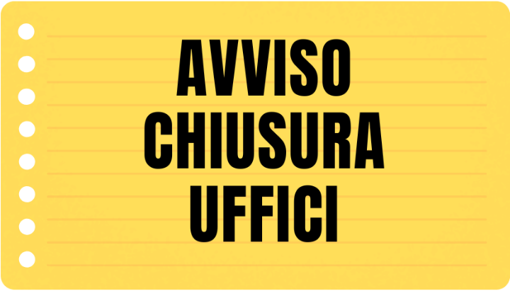 Avviso chiusura uffici comunali