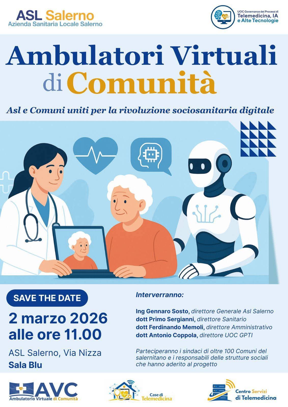 Dal 3 Marzo 2026 Attivo il PUNTO di TELEMEDICINA