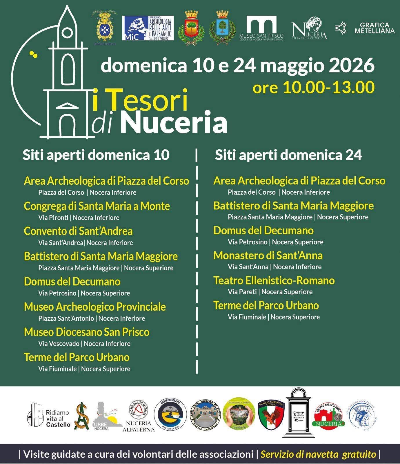 I Tesori di Nuceria- Viaggio alla riscoperta del patrimonio culturale e archeologico