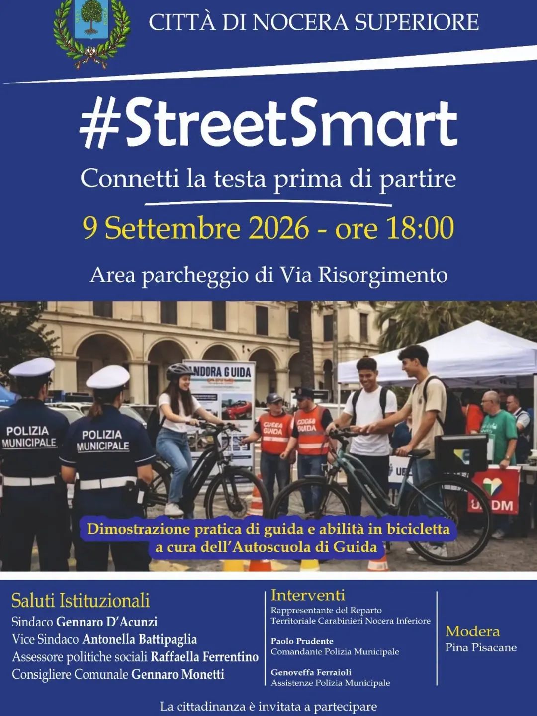 StreetSmart Connetti la testa prima di parite&nbsp;
