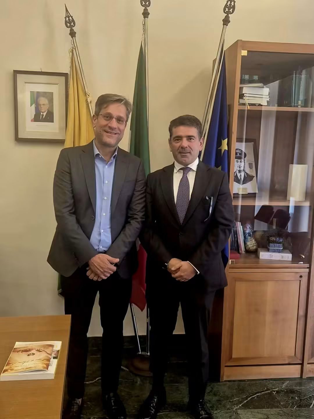 Visita del dott. Carlo Villani, Procuratore Capo della&nbsp; Repubblica&nbsp; al Tribunale di Velletri.