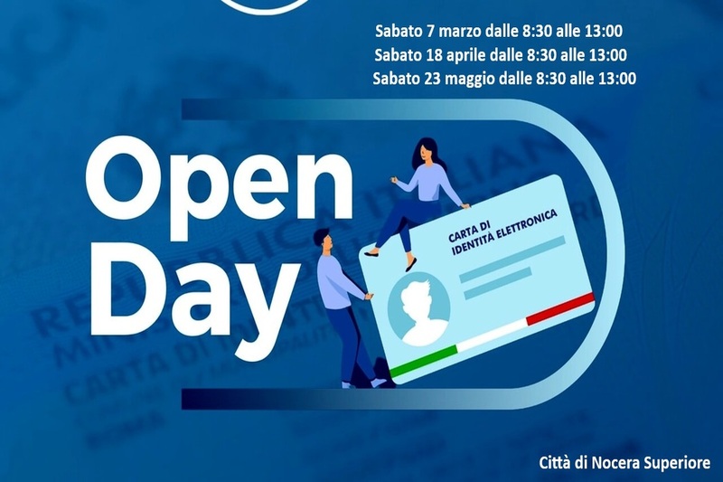 Open Day Carta d&rsquo;identit&agrave; Elettronica (CIE)