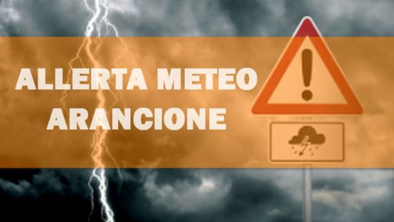 Avviso allerta meteo arancione  dal 26/11/2025 ORE 00:00 al 26/11/2025 ORE 23:59