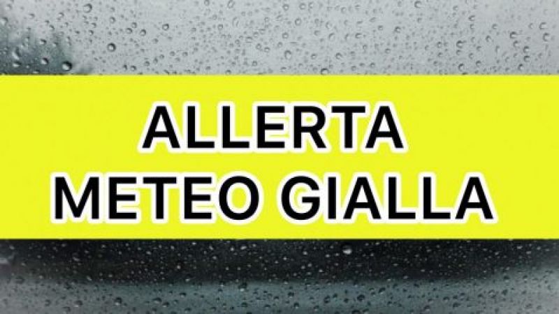Allerta meteo dal 24/12/2025 ORE 06:00 al  25/12/2025 06:00