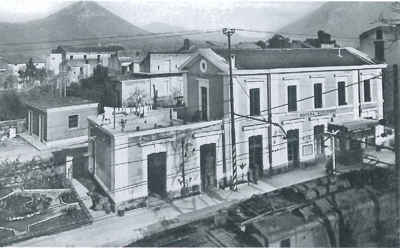 Stazione ferroviaria intorno al 1960