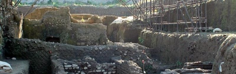 Complesso termale (particolare) - Parco Archeologico Nuceria