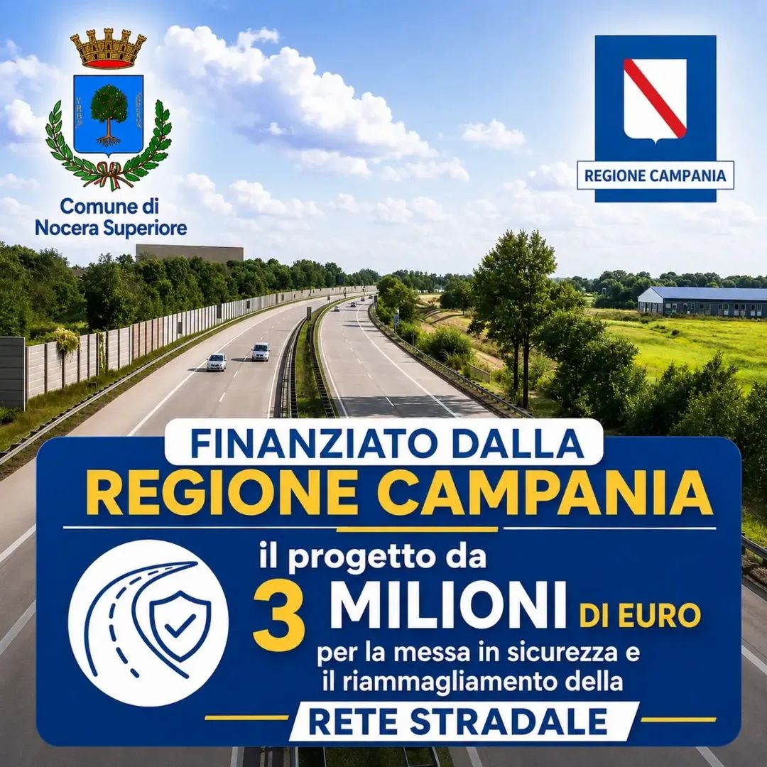 Finanziato dalla Regione Campania il progetto per la messa in sicurezza e il riammagliamento della rete stradale